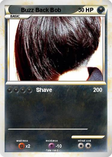 Pokemon Buzz Back Bob