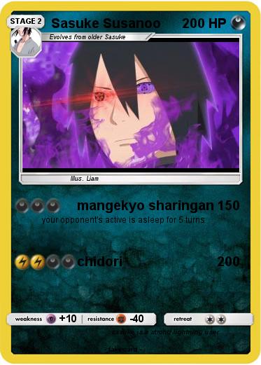 Pokemon Sasuke Susanoo