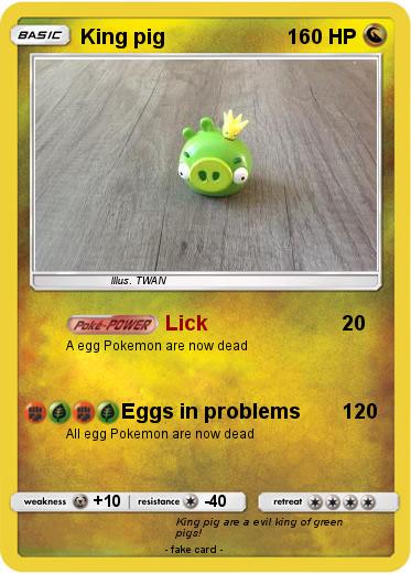 Pokemon King pig