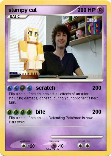 Pokemon stampy cat