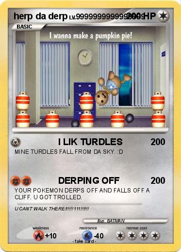 Pokemon herp da derp