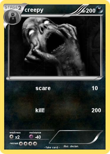Pokemon creepy