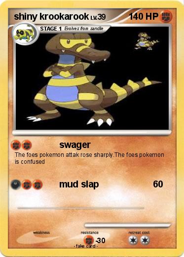 Pokemon shiny krookarook