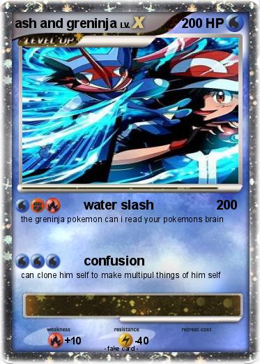Pokemon ash and greninja