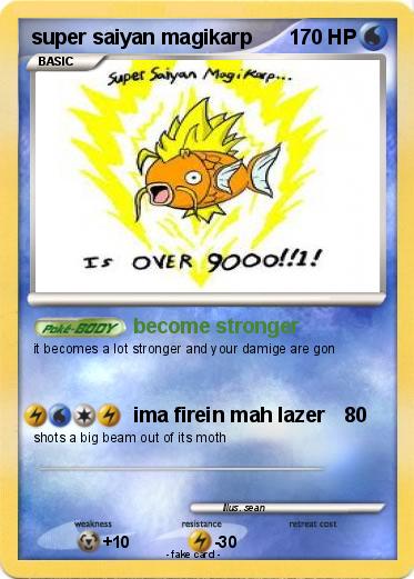 Pokemon super saiyan magikarp