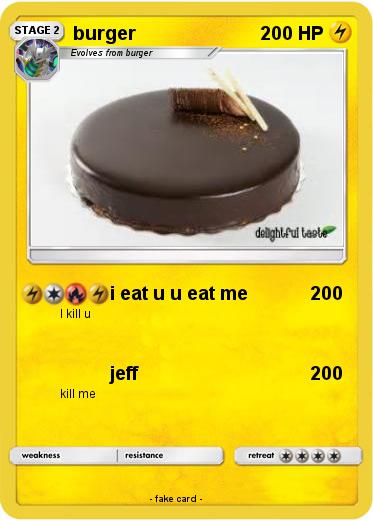 Pokemon burger