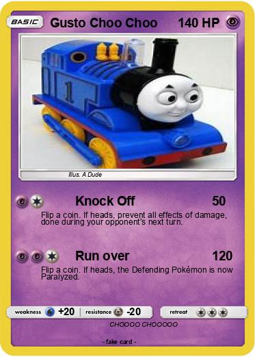 Pokemon Gusto Choo Choo