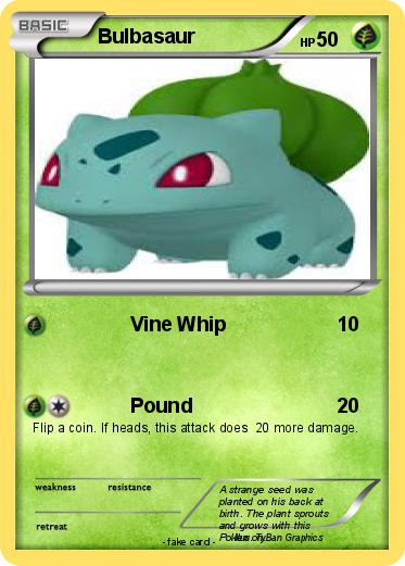 Pokemon Bulbasaur
