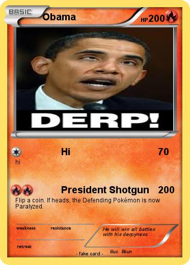 Pokemon Obama
