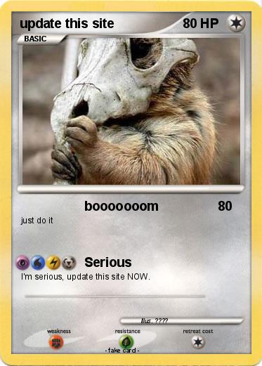 Pokemon update this site