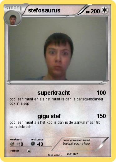 Pokemon stefosaurus