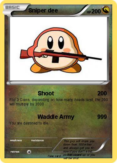 Pokemon Sniper dee