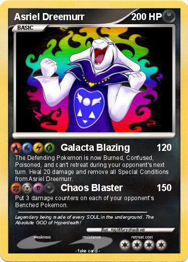 Pokemon Asriel Dreemurr