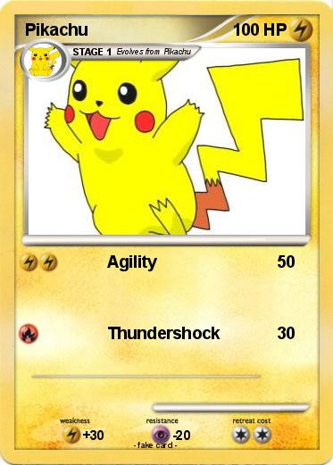 Pokemon Pikachu