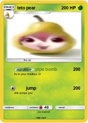 Pokemon teto pear