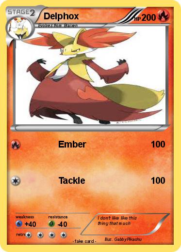 Pokemon Delphox