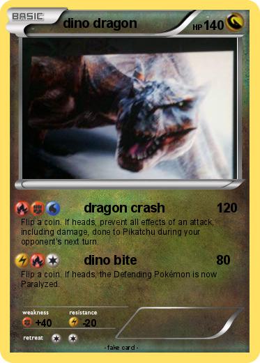 Pokemon dino dragon