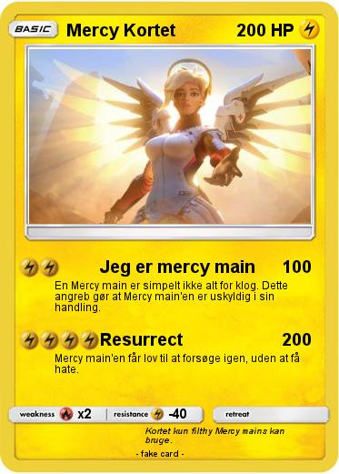 Pokemon Mercy Kortet