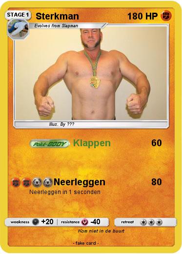 Pokemon Sterkman