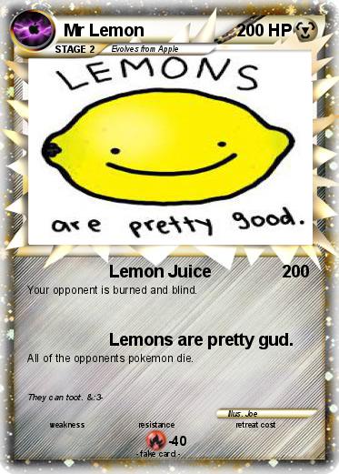 Pokemon Mr Lemon