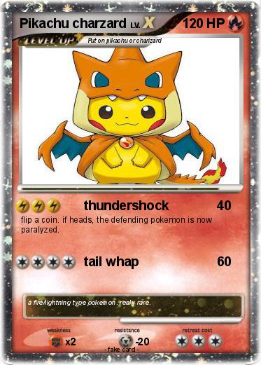 Pokemon Pikachu charzard