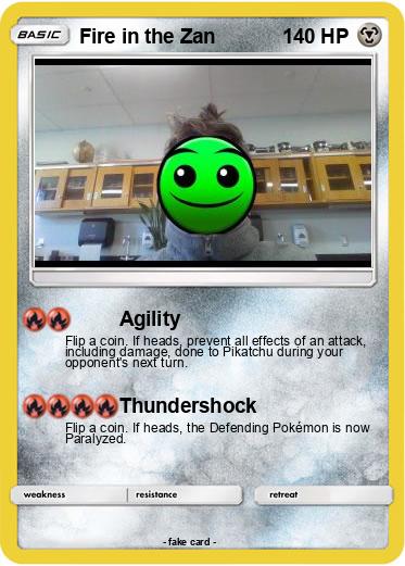 Pokemon Fire in the Zan