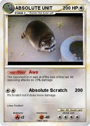 Pokemon ABSOLUTE UNIT