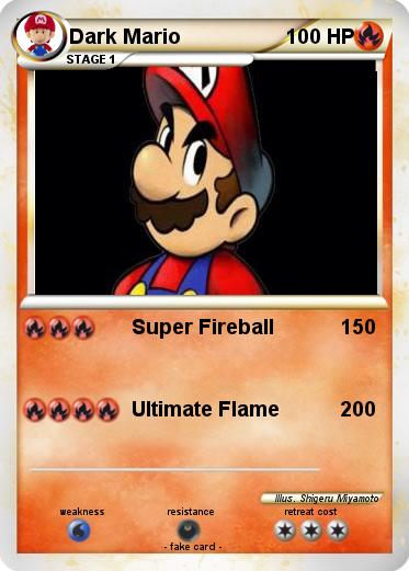 Pokemon Dark Mario