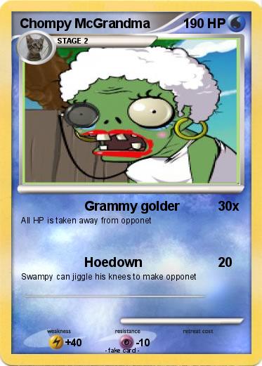 Pokemon Chompy McGrandma