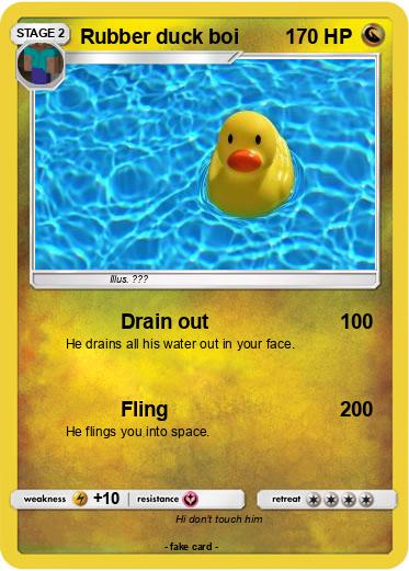 Pokemon Rubber duck boi
