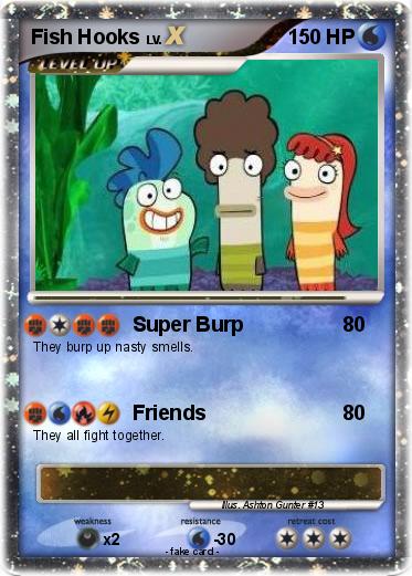 Pokemon Fish Hooks