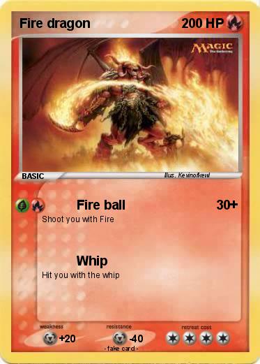 Pokemon Fire dragon