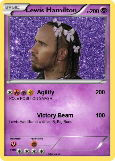 Pokemon Lewis Hamilton