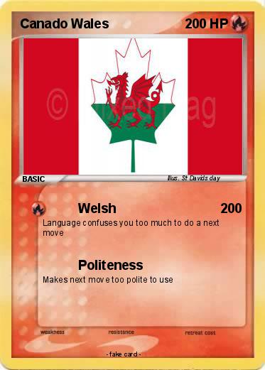 Pokemon Canado Wales