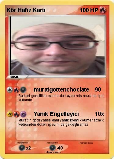 Pokemon Kör Hafız Kartı