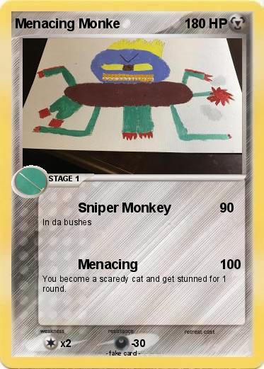 Pokemon Menacing Monke