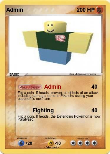 Pokemon Admin