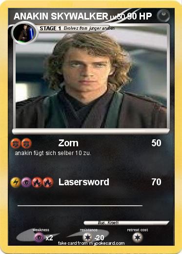Pokemon ANAKIN SKYWALKER