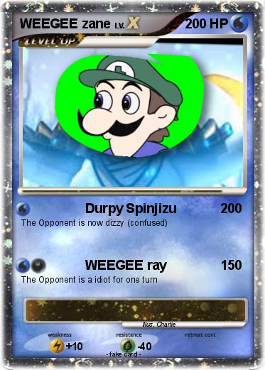 Pokemon WEEGEE zane