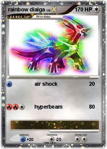 Pokemon rainbow dialga