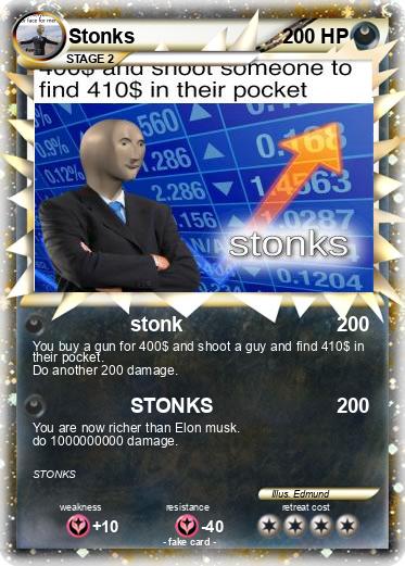 Pokemon Stonks