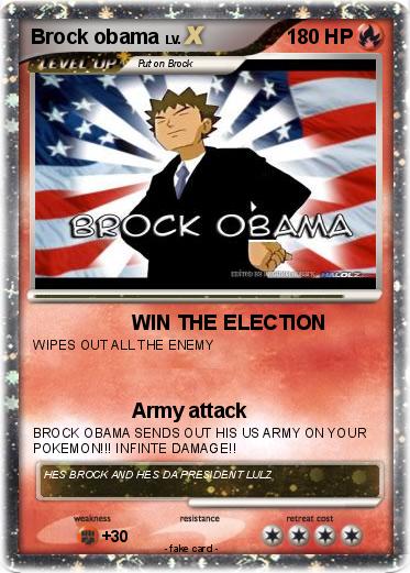 Pokemon Brock obama