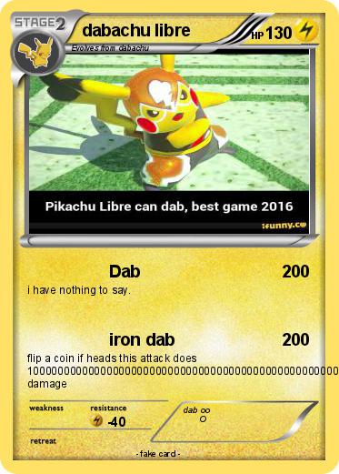 Pokemon dabachu libre
