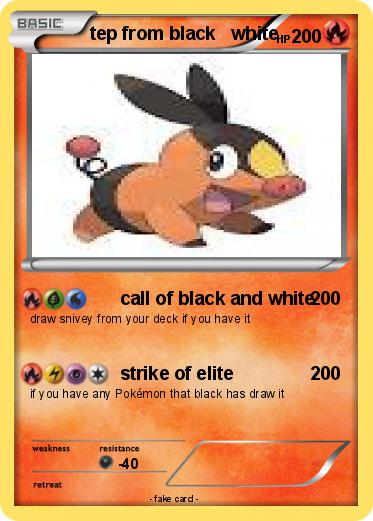 Pokemon tep from black   white