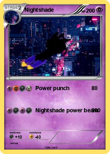 Pokemon Nightshade