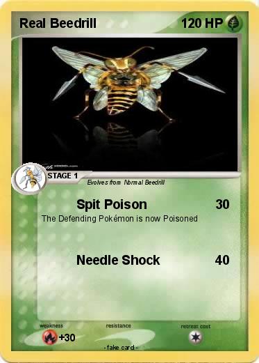 Pokemon Real Beedrill