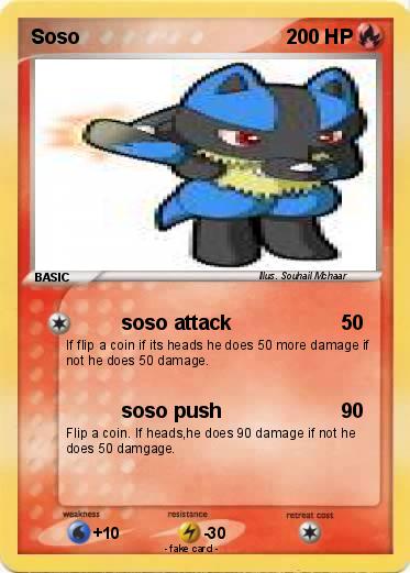 Pokemon Soso
