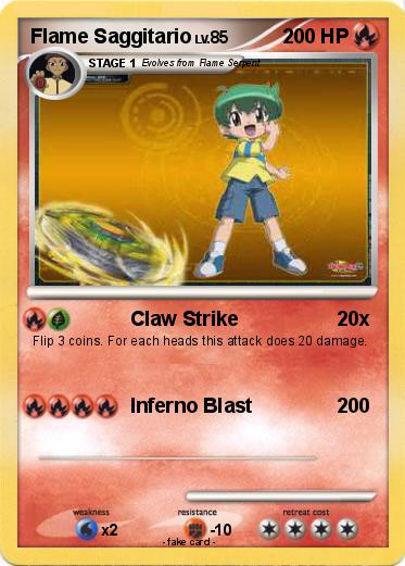 Pokemon Flame Saggitario