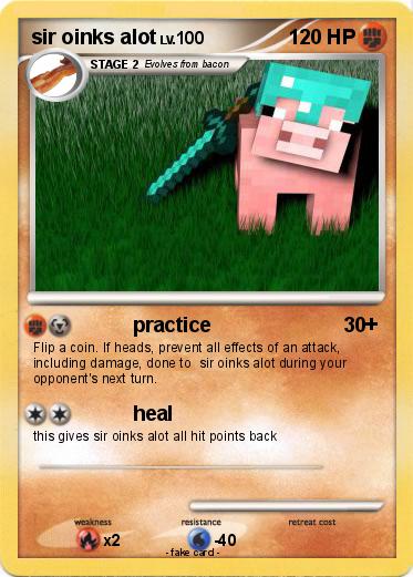 Pokemon sir oinks alot