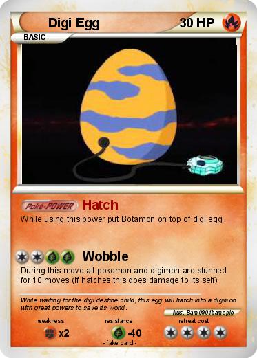 Pokemon Digi Egg